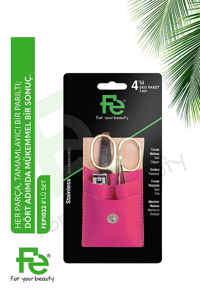Fe Nail Care Set 4 Pieces
