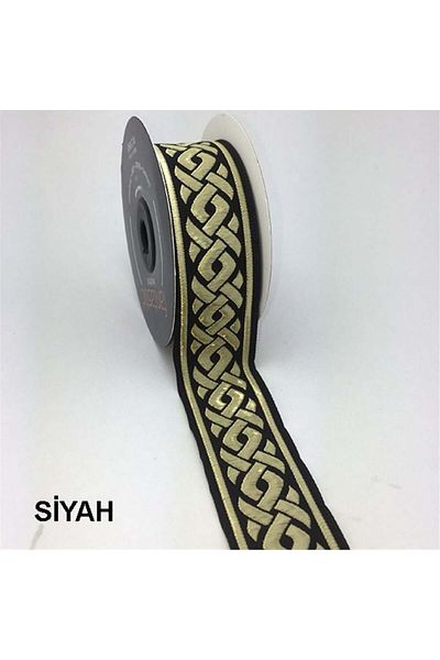FANTASTIC 35069-Bordür - 10 m Black-Gold