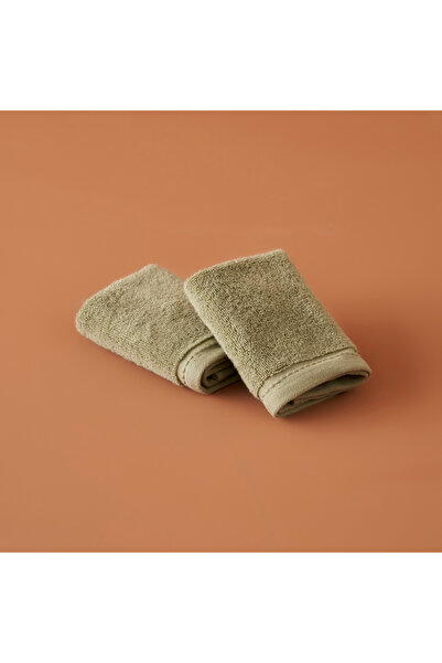 Bella Maison 100% бавовна Ruby 2-пакет рушників для рук зеленого кольору (30x30 см)