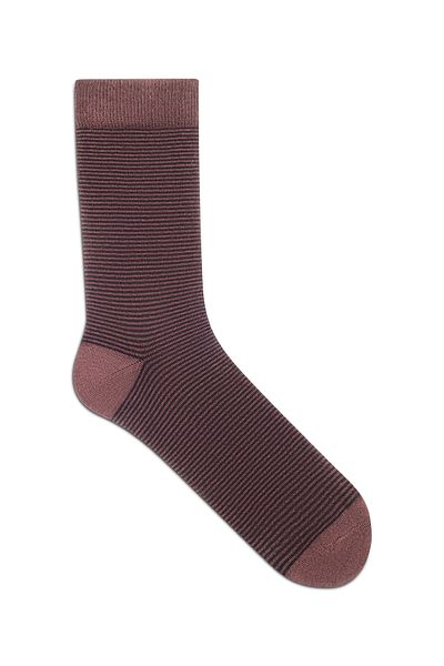 SUWEN Men Stripe Sock Socks