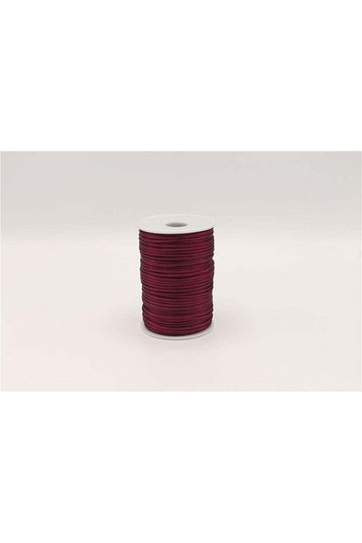 Gül Rat Tail - 2 mm - 90 Mt Claret Red