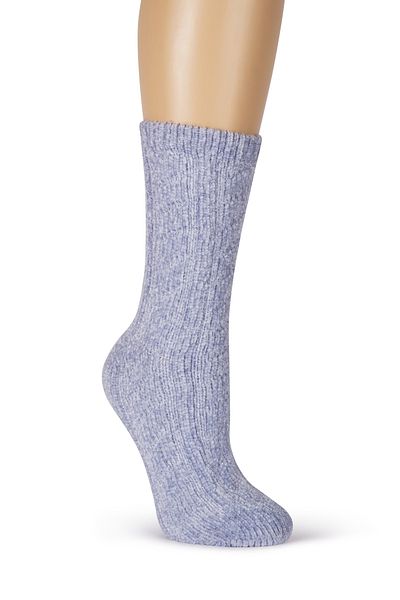 SUWEN Knit Chenille Socket Socks