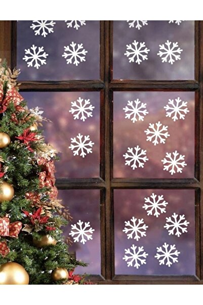 Think And Print Σετ αυτοκόλλητων με νιφάδες χιονιού - Κατάλληλο για όλες τις ...