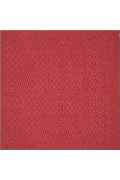 Valentino Orlandi Φουλάρι Alia Jacquard-2 - Χρώμα τούβλου