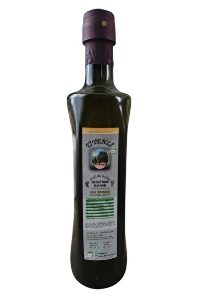 Tiyenli Erken Hasat Gurme Zeytinyağı 500 ml. Cam Şişe - Soğuk Sıkım 0.3 Asit ...