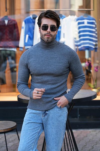 Figo Λεπτό πουλόβερ με ραβδώσεις