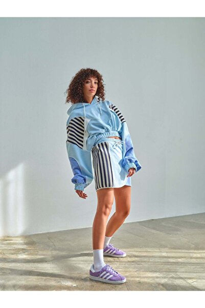 ŞEBNEM GÜNAY Gigi V2 Crop Blue Lilac Skirt