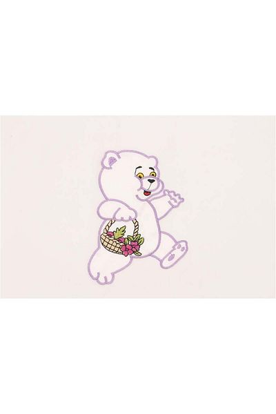 Gül Model 7 Baby Sconce - Std Purple Fabric