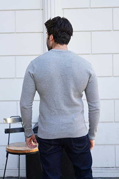Figo Чоловічий светр з круглим коміром