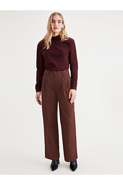 Dockers Original Pleated High Wide Pantolon