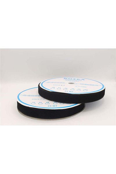 Gül 25 m Black Velcro Tape - 3 cm