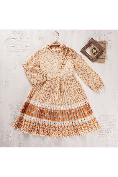 Elayza ROCHIE DE SIFFON CU PLISAT FATA