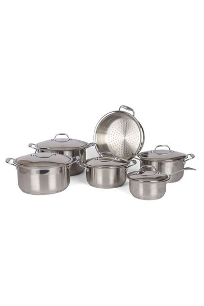 ROCKY Stainless Steel Pot Set 11 Pieces
