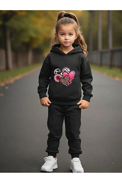 Gollinger طقم رياضي بغطاء للرأس مطبوع للأطفال