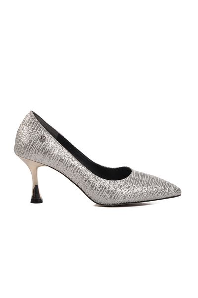 Pierre Cardin PC-54049 Pantofi cu toc pentru femei argintii
