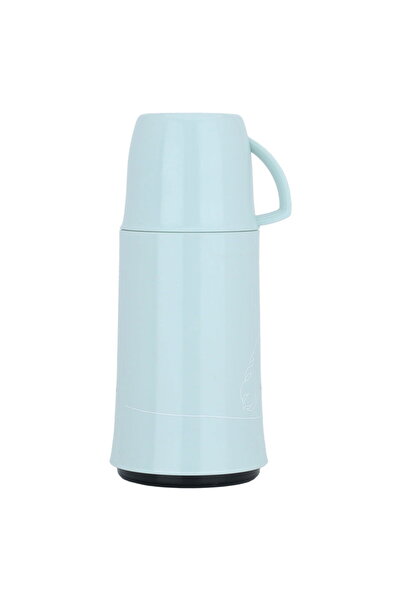 Helios German Thermos, Light Green, Horse Pattern, With A Lid, 0.25 Litres