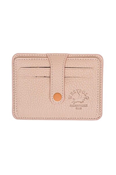 Westpolo Hakiki Deri Pudra Patlı Bol Kartlıklı Kağıt Para Bölmeli Unisex Kart...