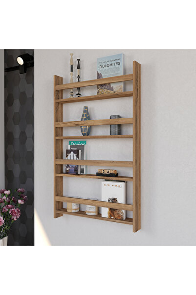 ALONEX HOME Nordik Duvar Rafı Atlantik Çam, Dekoratif Duvar Rafı, Çok Amaçlı ...