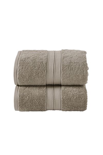Donetella 2 - Pcs Premium Bath Sheet (85x172cm ) 600 GSM 100% Combed Cotton