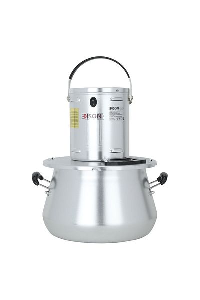 Edison Edison Electric Cooking Pot, Silver, 10 Liters, 100 Watts