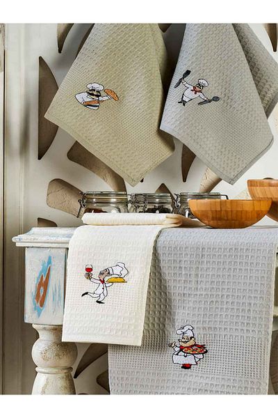 Rebeka Set of 6 Kitchen Cloths - Chef Series