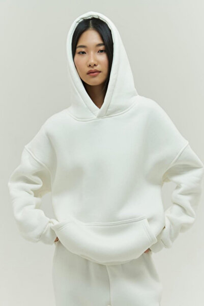 CMZ COLLECTİON Жіноча базова модель оверсайз-худі з капюшоном