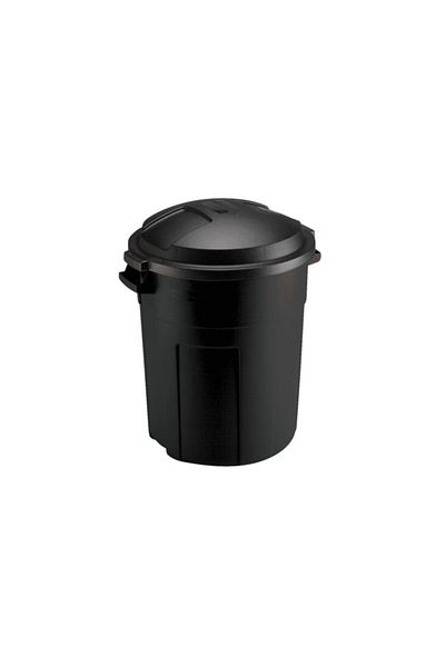 RUBBERMAID Plastic Durable Trash Can with Snap-Fit Lid 20 Gal