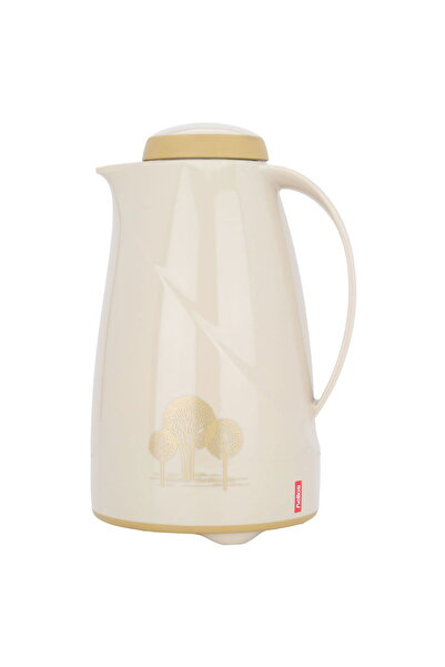 Helios German Thermos Beige Tree Pattern 1.5 Litres