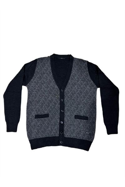 Soylu Triko Comfortable Fit Cotton Quality Knitting Cardigan