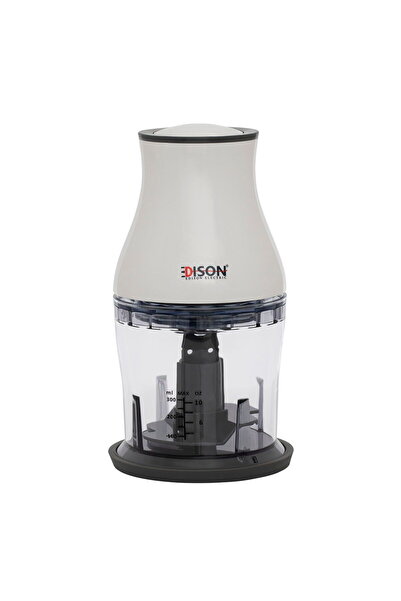 Edison مفرمة متعددة الاستخدامات من إيديسون بسعة 0.6 لتر، لون أبيض، بقوة 300 واط