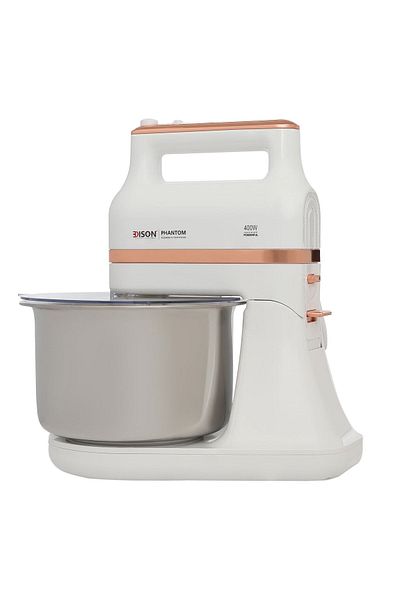 Edison Edison Phantom Electric Mixer, 3.5L, 400W, 5 Speeds, CT-SM05 - White