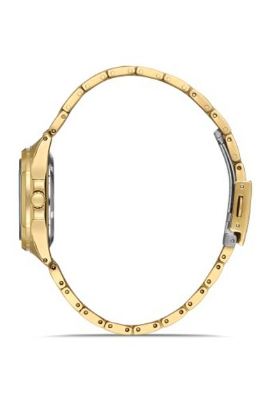FERRO Quartz Steel Gold Color 24 mm Women's Wrist Watch