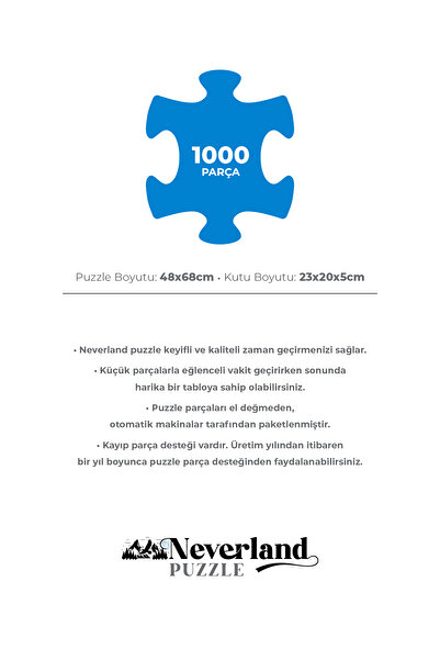 Neverland 1000 Parça Puzzle - Kız Kulesi (Maiden's Tower)