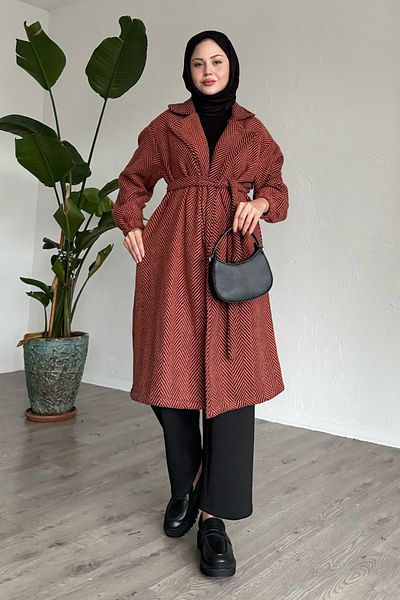 InStyle Herringbone Tile Stamp Coat