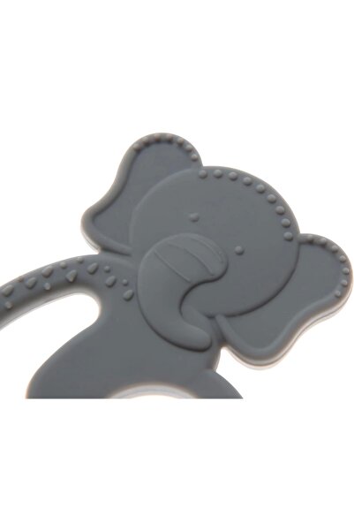 Babyjem Silikon Fil Diş Kaşıyıcı - Bpa Free