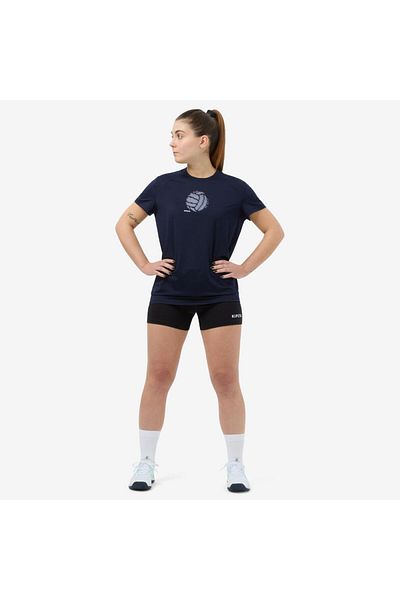 Decathlon Women's Black Shorts / Volleyball - V100