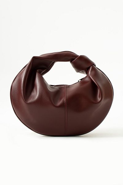 Valu Accessorize Geantă de mână pentru femei Claret Red Moon - Design detaliat cu noduri