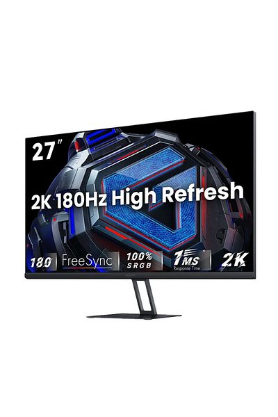 Xiaomi شاشة عرض للألعاب LCD G27Qi 2K 180Hz 27 بوصة ELA5597UK - أسود