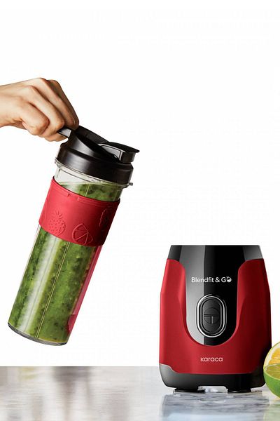 Karaca Personal Smoothie Blender - Blendfit Go Red Rudolph