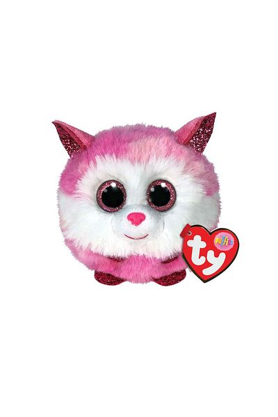 TY Beanie Boos نفث الأميرة الوردية الهاسكي TY - 10 سم