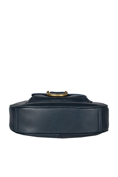 Hidesign Chestnut 02 Midnight Blue Leather Tote – Elegant & Practical