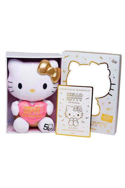 Hello Kitty 50. Year Hello Kitty Plush 30 cm