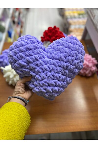 Kevser nur tuhafiye Heart Puffy Pillow