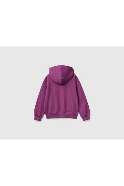 United Colors of Benetton JACHETA Mov pentru fete CU CAPACĂ L/S