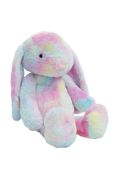 Halley Oyuncak 55 cm Colorful Plush Rabbit - Long Eared 62450