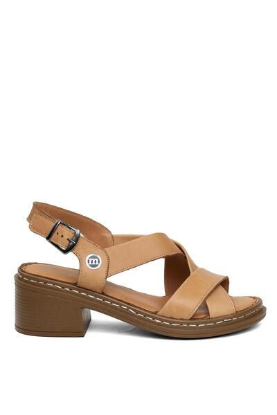 Mammamia D24ys-1610 Kadın Deri Sandalet