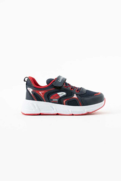 GAK RUN Unisex Çocuk Lastikli Ve Cırtlı Rahat hafif Sneaker Spor Ayakkabı GAK-2025
