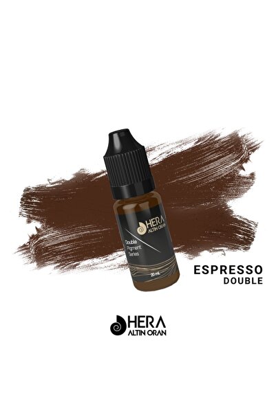 Hera Altın Oran Kalıcı Makyaj Ve Microblading Boyası Espresso Double 10 Ml(OR...