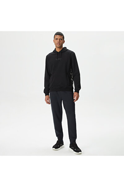 Nautica Erkek Siyah Standart Fit Eşofman Altı