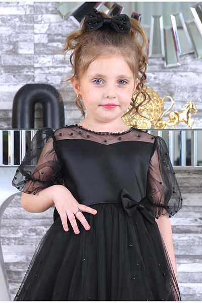 TREEMASS Girl's dress, satin and pearls Dream Tulle TREEMASS511